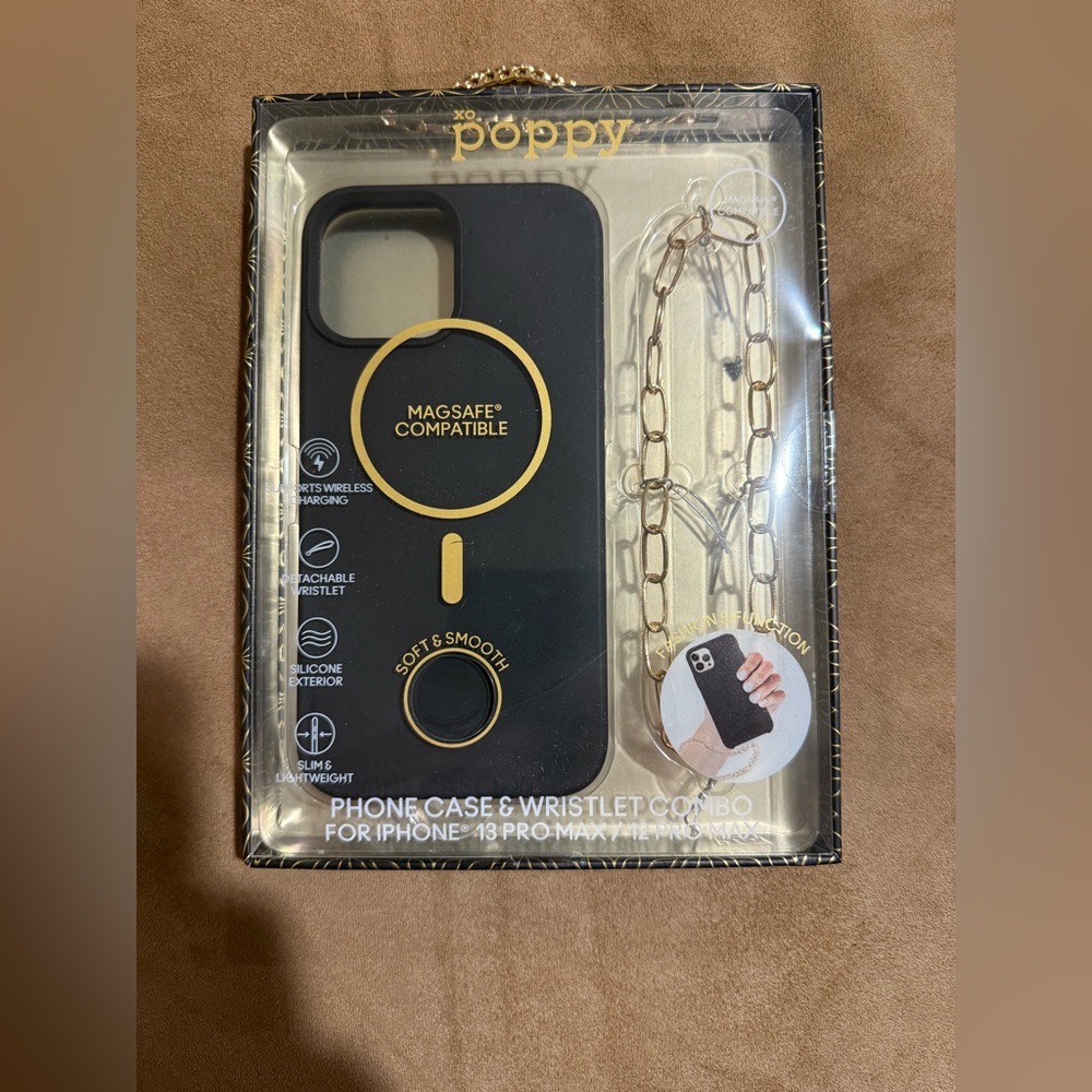 iPhone Case and Wristlet (iPhone 12/13 Pro Max)